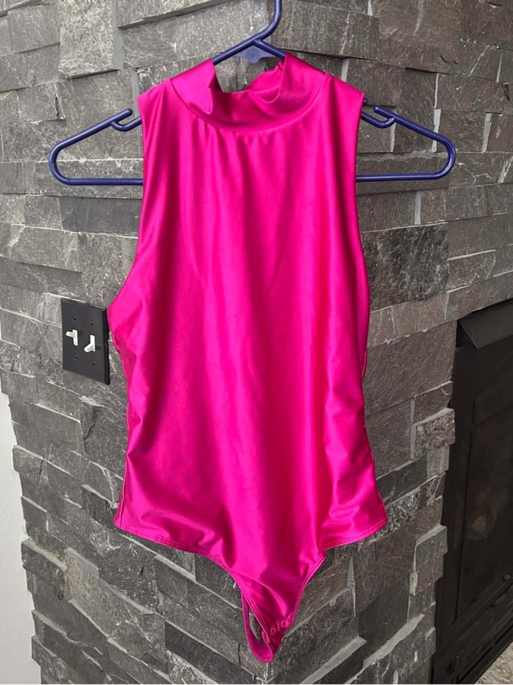 House of Harlow 1960 Hot Pink Bodysuit